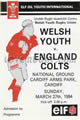 Wales U19 England Colts 1994 memorabilia